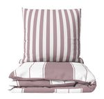 Baumwolle Bettwäsche Altrosa Mit Verdecktem Reißverschluss Verschiedene Größen