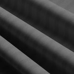 Gestreifter Damast-Stoff aus 100 % Baumwolle-Satin in Anthrazit – feine Webart mit edlem Glanz