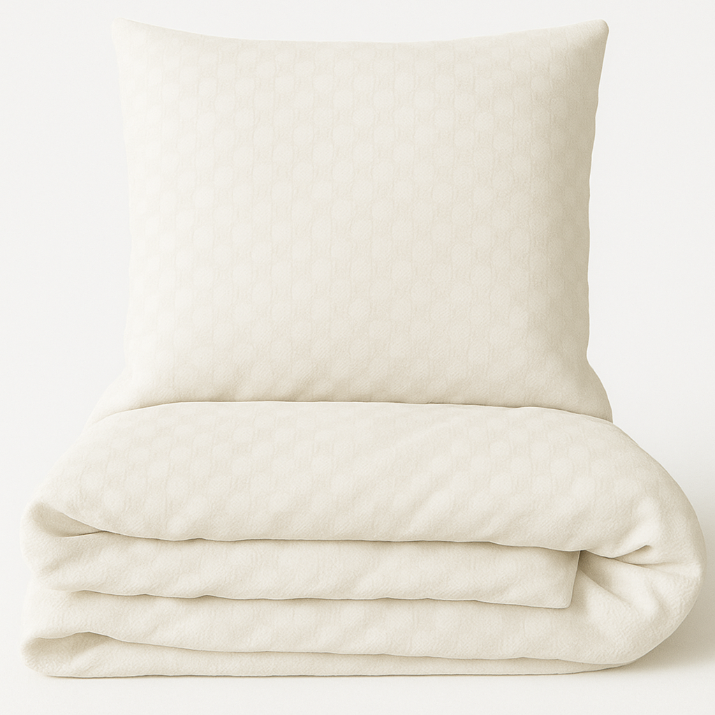 Renforcé Bettwäsche beige Kariert aus 100% Baumwolle – fein gewebt & hochwertig